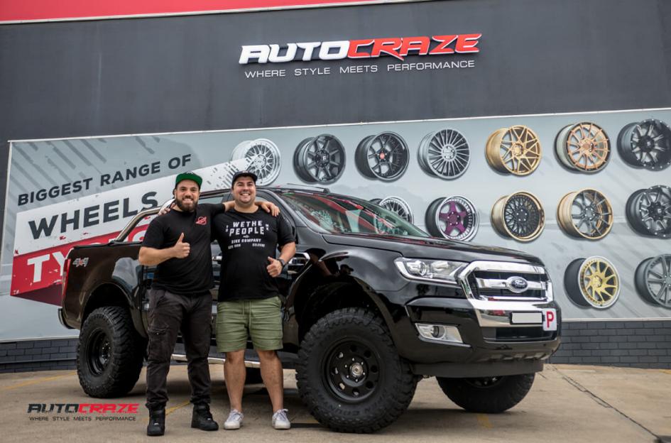 FORD RANGER ATX AX199 SATIN BLACK
